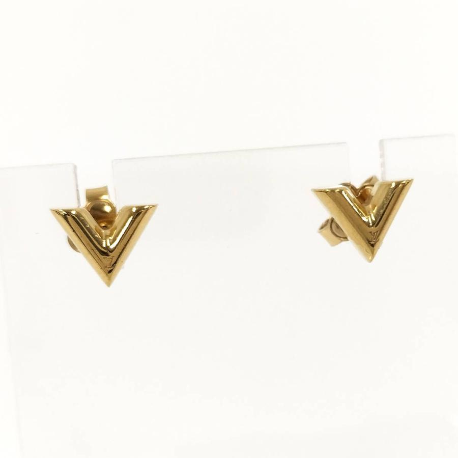 LOUIS VUITTON（ルイ・ヴィトン） ピアス エセンシャルV メッキ