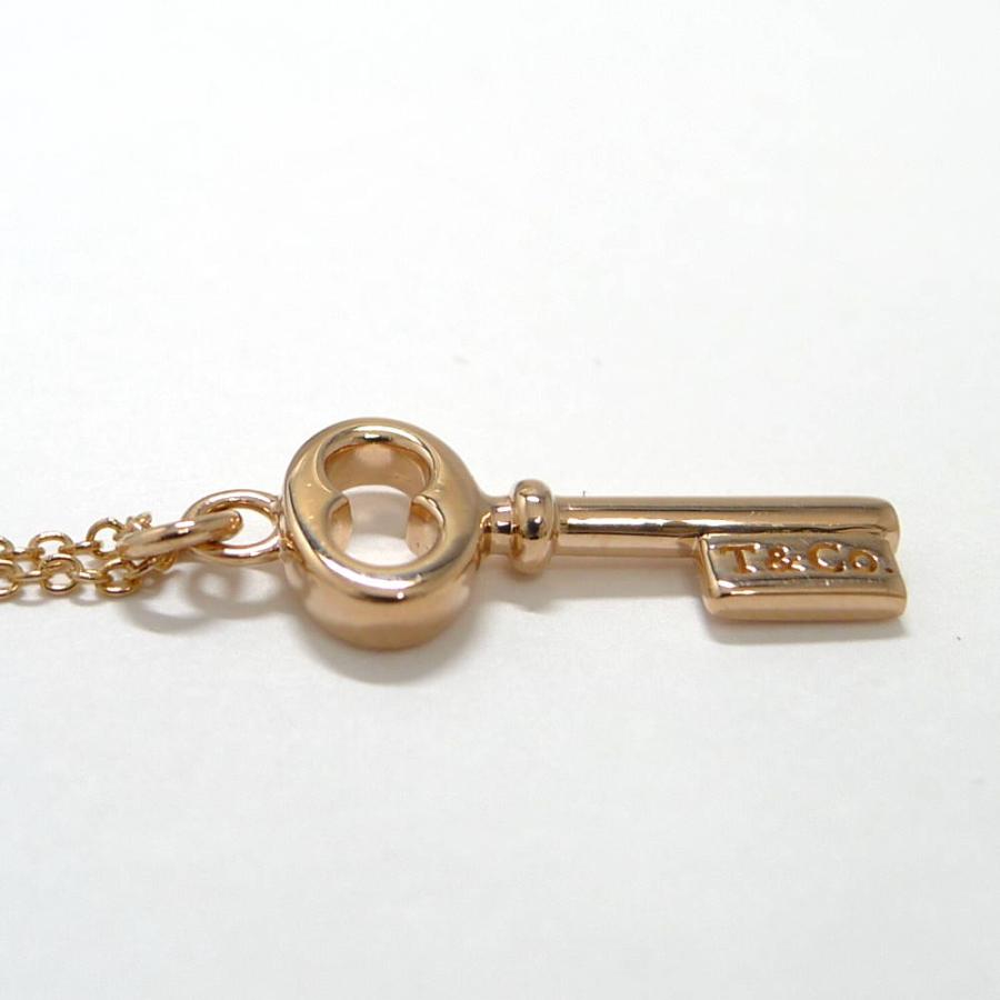 TIFFANY&Co.（ティファニー） ネックレス オーバルキー 750PG K18PG 
