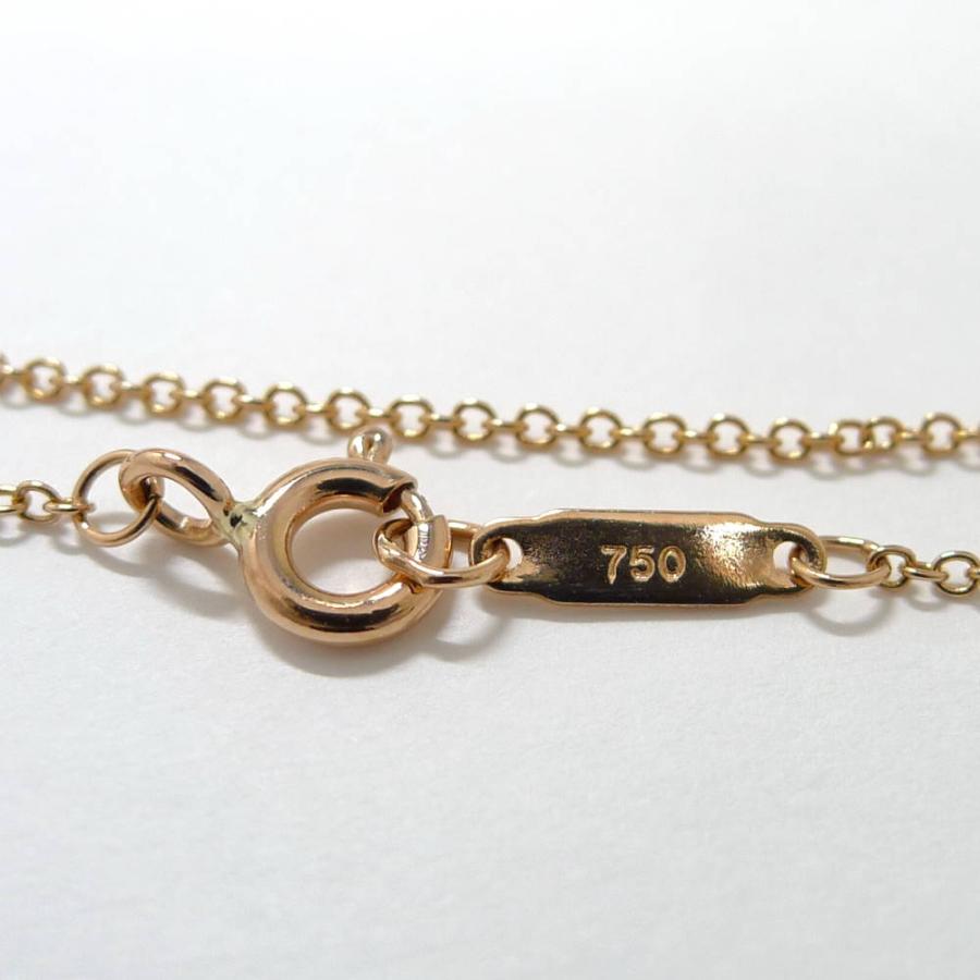 TIFFANY&Co.（ティファニー） ネックレス オーバルキー 750PG K18PG 