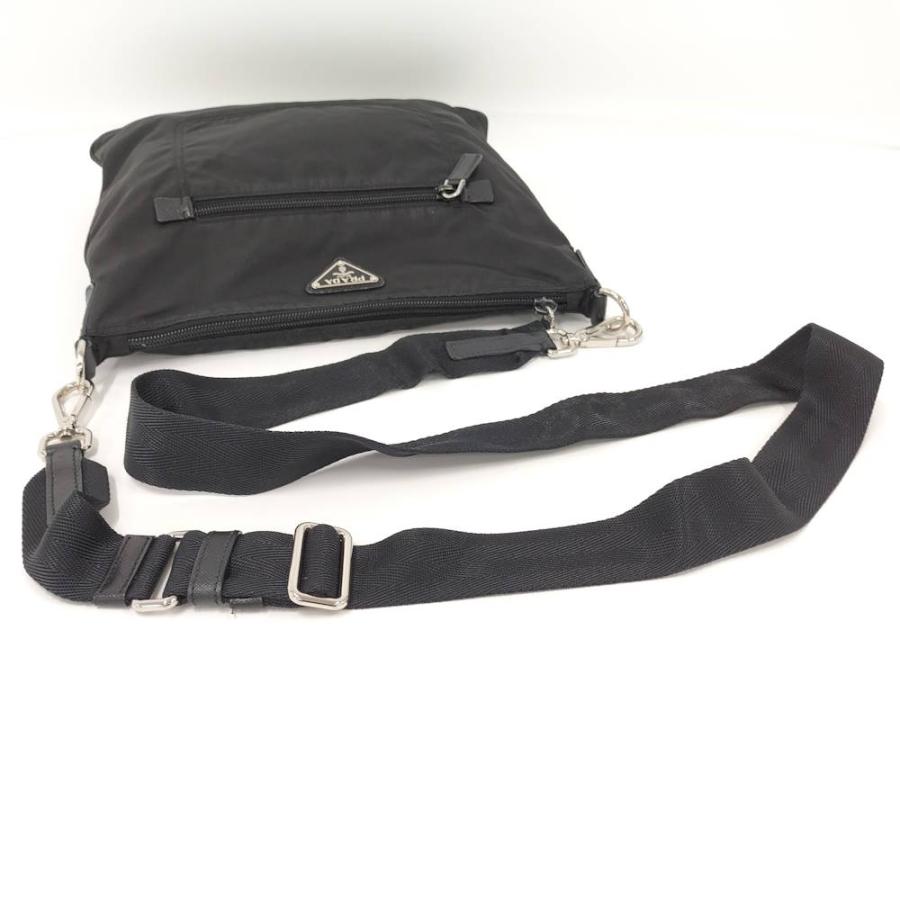 PRADA ナイロンショルダーバッグ BT0715 ブラック ギャランティ付 PRADA（プラダ） ショルダーバッグ ナイロン ブラック BT0715 : JJ