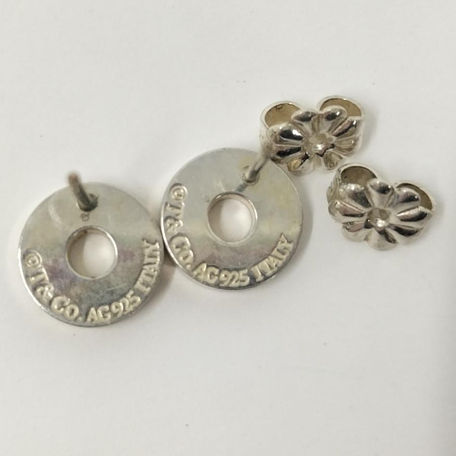 Tiffany & Co. シルバー925 サークルピアス TIFFANY&Co.（ティファニー） ラウンドサークル ピアス SV925 シルバー