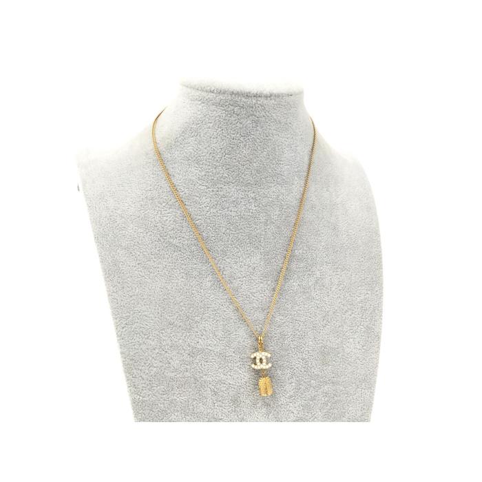 CHANEL（シャネル） ネックレス ココマーク ベルモチーフ メッキ 