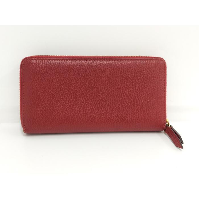 GUCCI（グッチ） ラウンドファスナー 長財布 GGマーモント レザー
