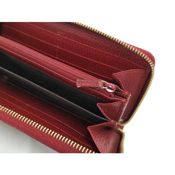 GUCCI（グッチ） ラウンドファスナー 長財布 GGマーモント レザー