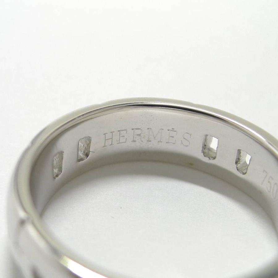 HERMES（エルメス） ヘラクレス リング 750WG K18WG ホワイトゴールド