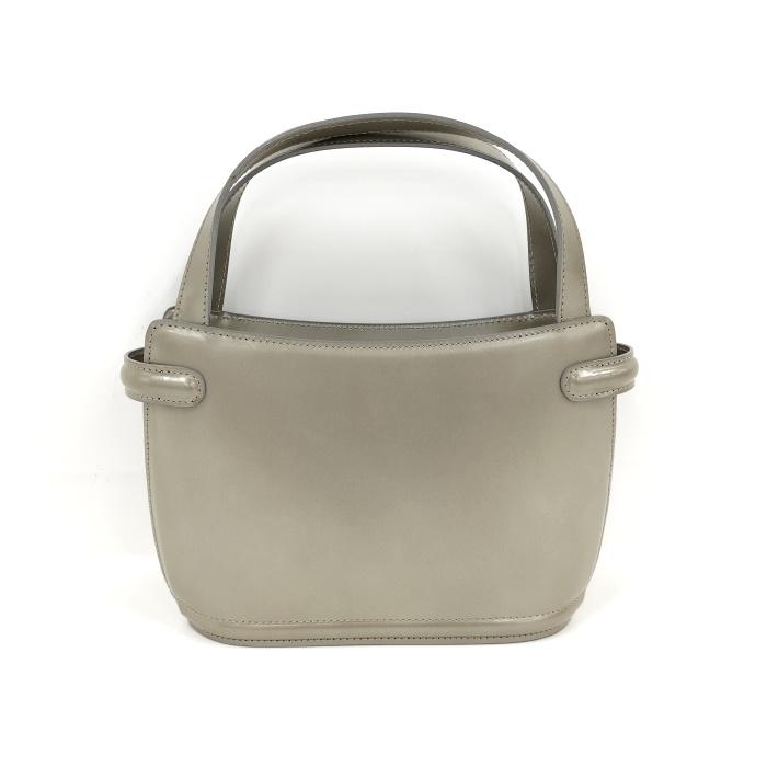 BALLY トートバッグ ハンドバッグ レザー グレー_1