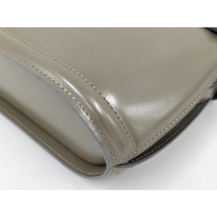 BALLY トートバッグ ハンドバッグ レザー グレー_2