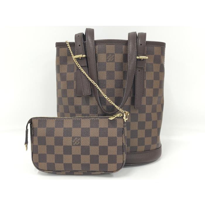 【リペア等なし＊正規の極美品】LOUIS VUITTON マレ ダミエ・エベヌ LOUIS VUITTON マレ ダミエ エベヌ トートバッグ N42240 : JJ