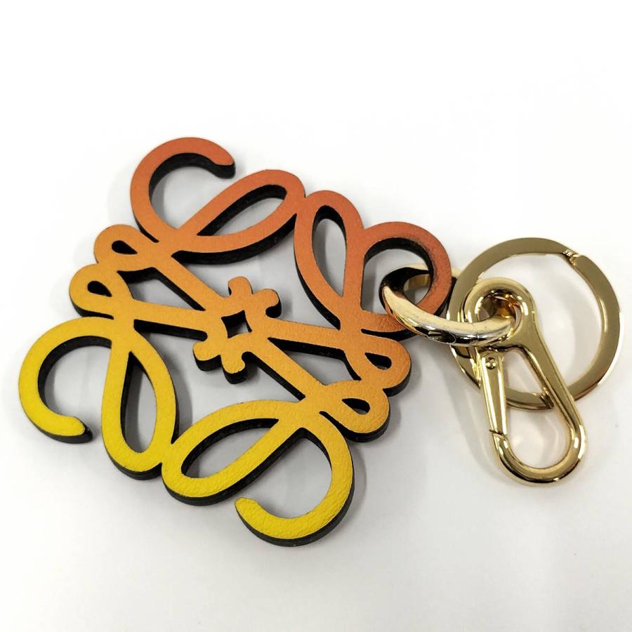 LOEWE（ロエベ） チャーム キーリング アナグラム メッキ ゴールド