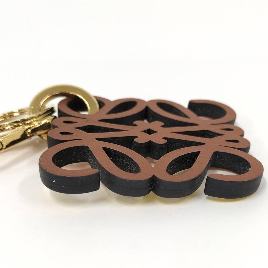 LOEWE（ロエベ） チャーム キーリング アナグラム メッキ ゴールド