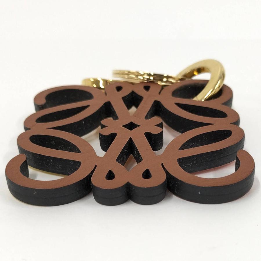 LOEWE（ロエベ） チャーム キーリング アナグラム メッキ ゴールド