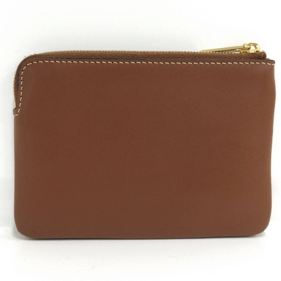 CELINE（セリーヌ） コインケース トリオンフ レザー ブラウン : JJ