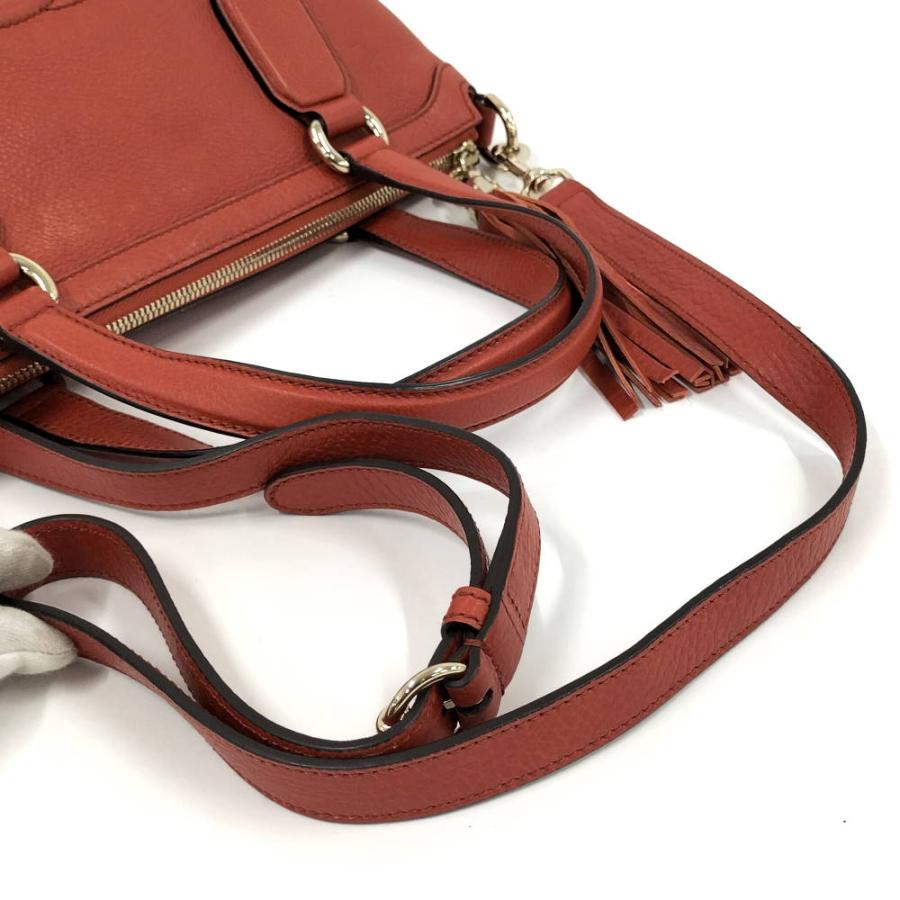 GUCCI（グッチ） GUCCI 2WAY ショルダーバッグ ソーホー レザー