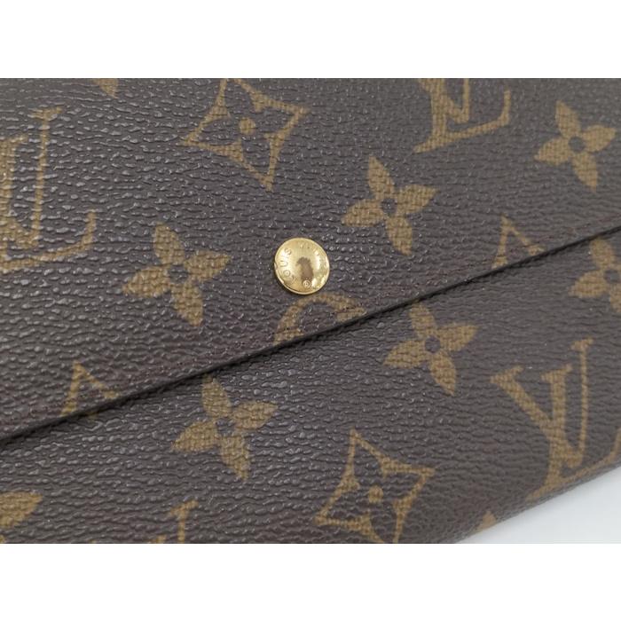 LOUIS VUITTON ポシェット ポルトモネ クレディ 二つ折り長財布