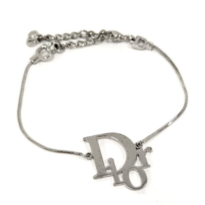 Christian Dior ブレスレット シルバー Christian Dior クリスチャン ディオール ボールチェーン