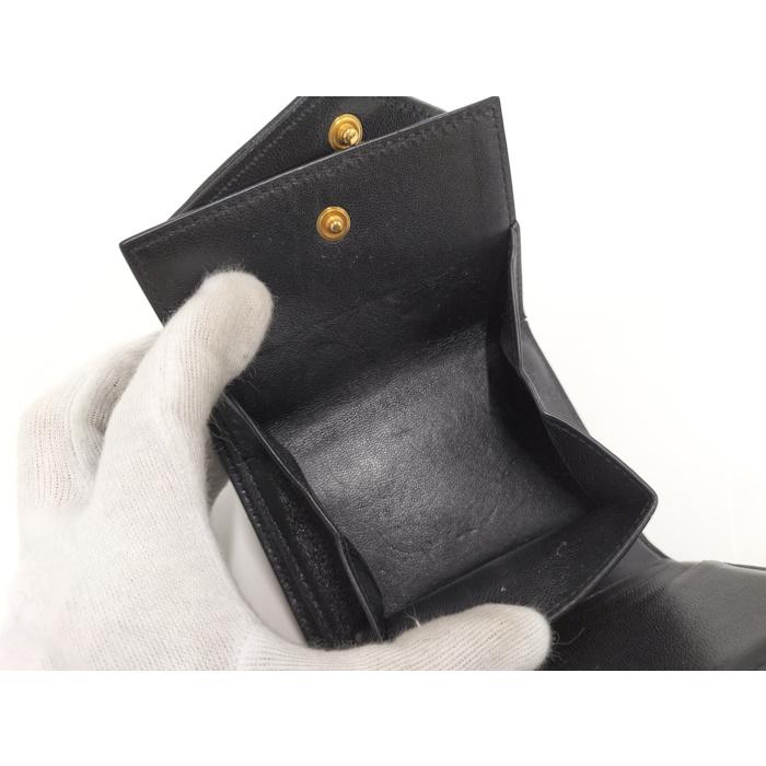 Yves Saint Laurent YVES SAINT LAURENT カサンドラ 三つ折り