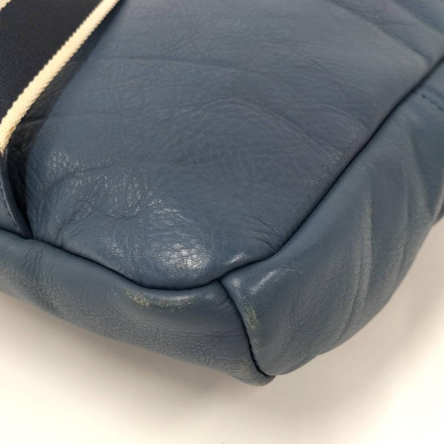 COACH（コーチ） ボディバッグ レザー ブルー F70811 : JJコレクション