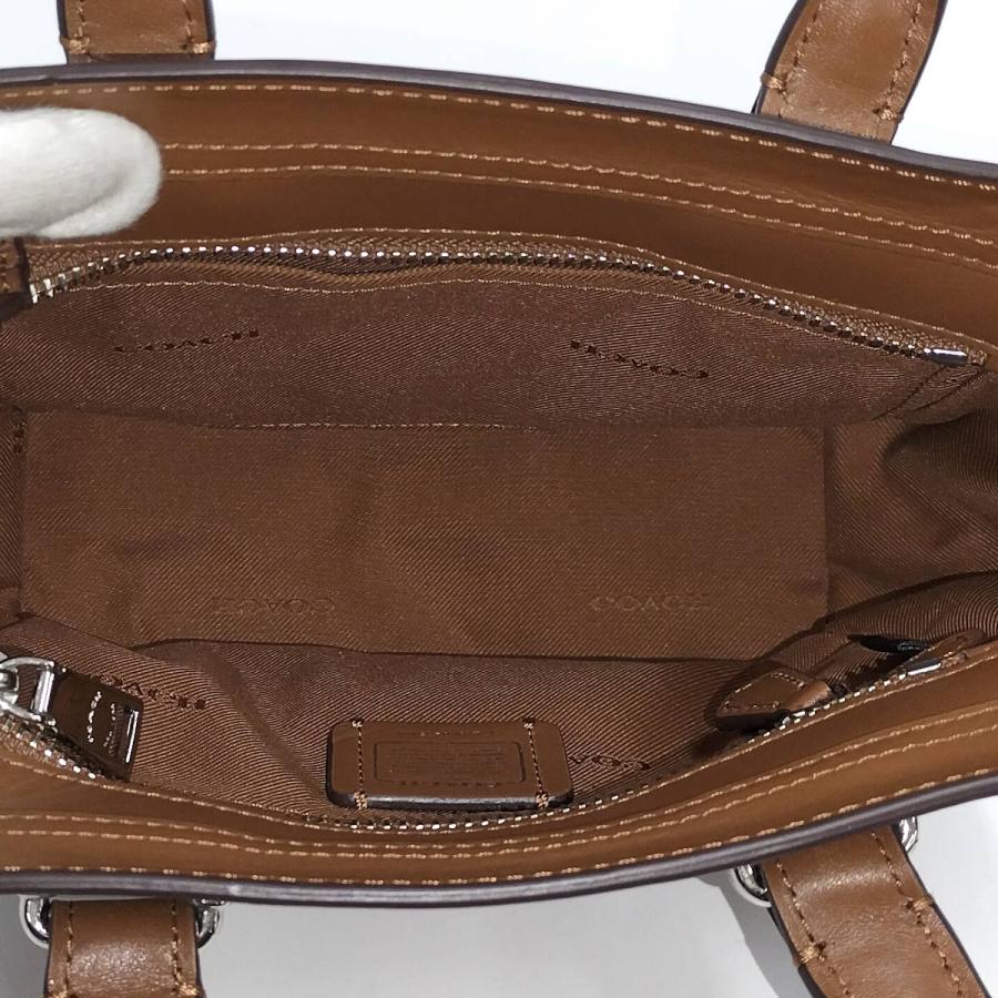 COACH（コーチ） スワッガー 2WAYハンドバッグ レザー ブラウン 37444