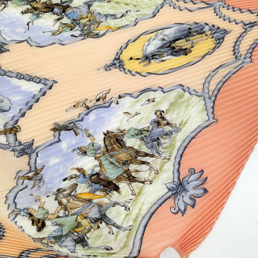 HERMES（エルメス） プリーツ スカーフ シルク : JJコレクション