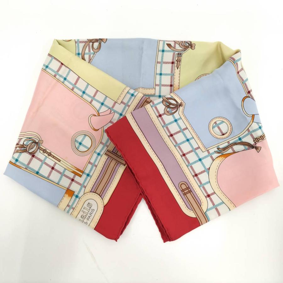 HERMES（エルメス） カレ90 スカーフ CAMAILS カマイユ レッド : JJ