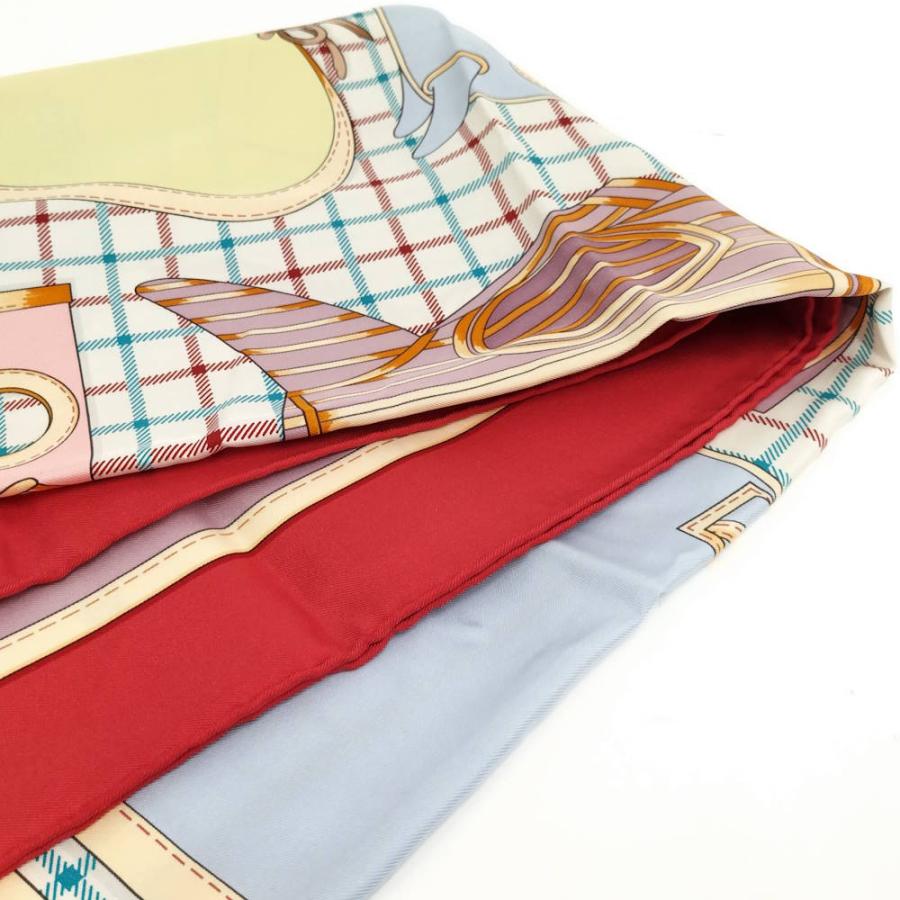 HERMES（エルメス） カレ90 スカーフ CAMAILS カマイユ レッド : JJ