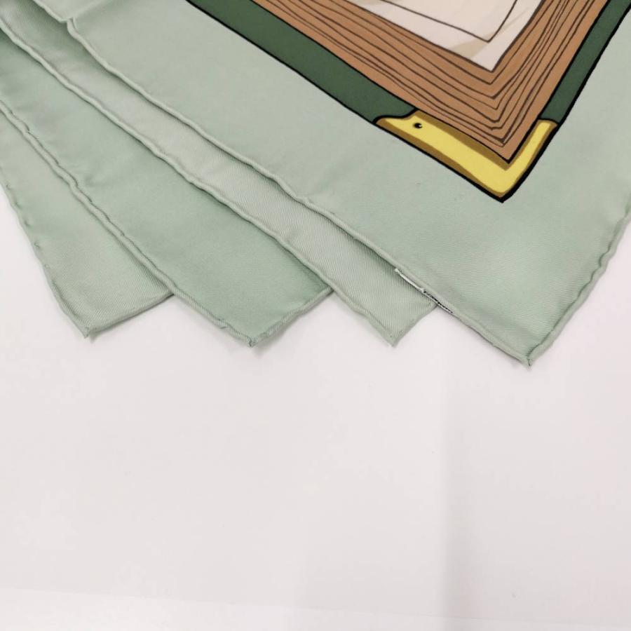 HERMES（エルメス） スカーフ カレ90 CHIFFRES ET MONOGRAMMES ANNEE