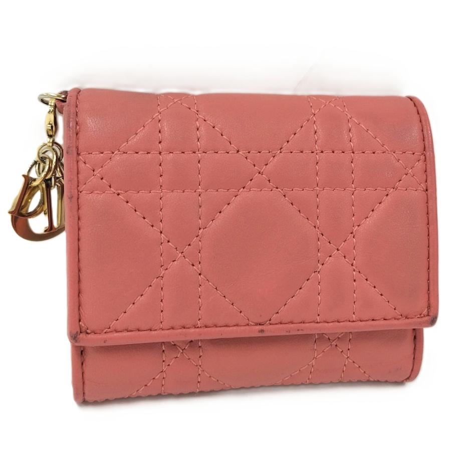 Christian Dior（クリスチャン・ディオール） 三つ折り財布 レディー 