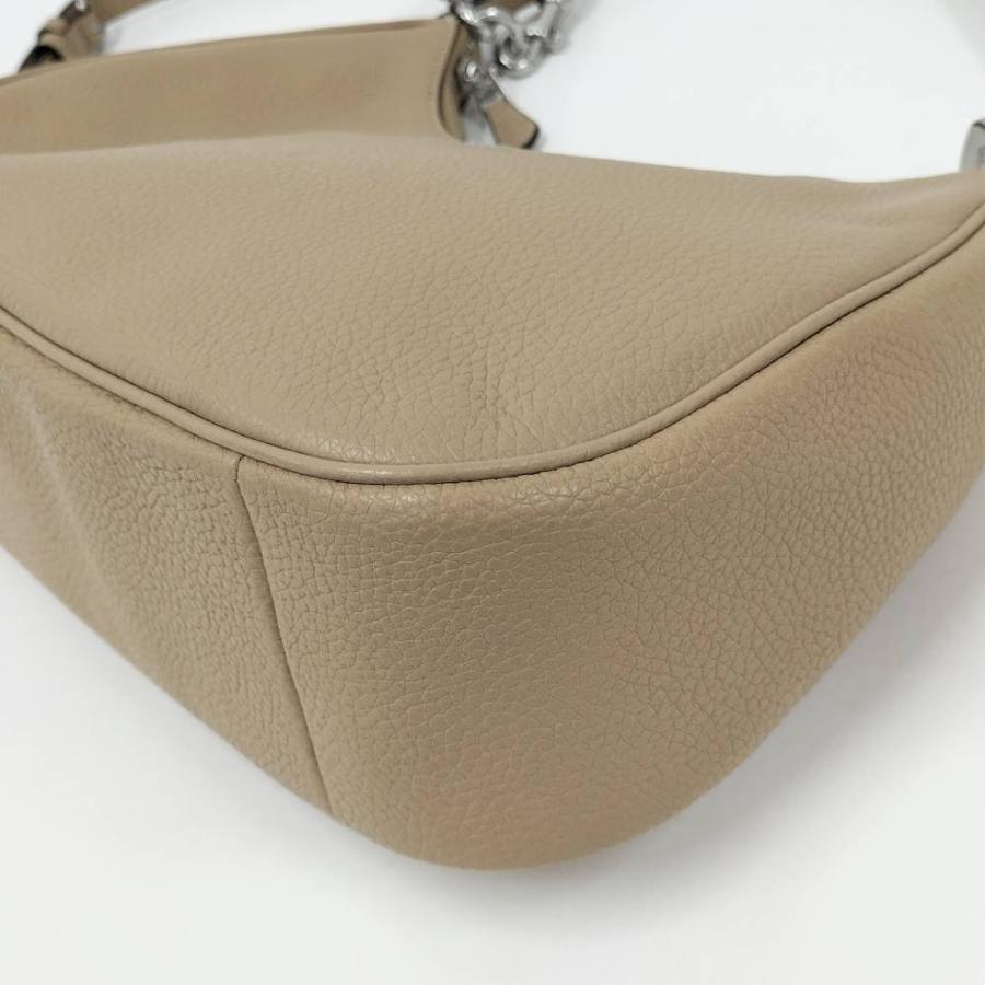 COACH（コーチ） テリ ホーボー 2WAYバッグ ベージュ レザー CJ517 