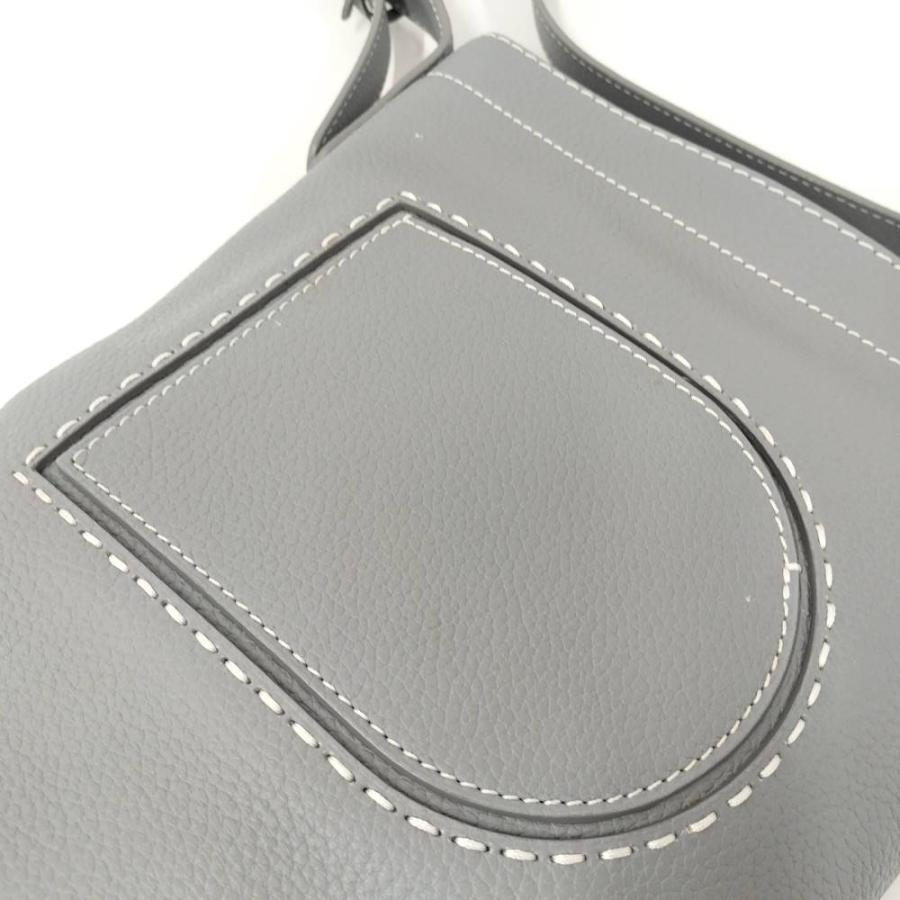 delvaux パン デイリー サーピケMM ショルダーバッグ レザー ブルーグレー_5