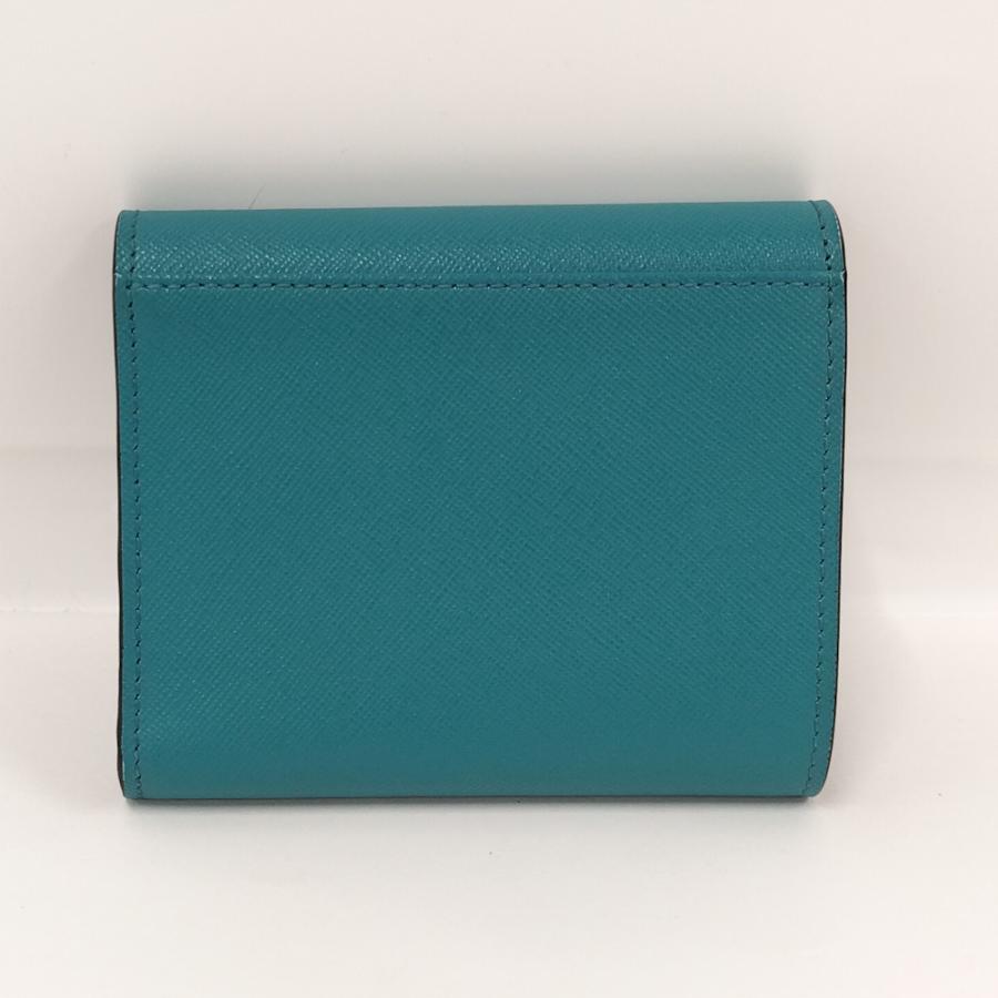 MARNI（マルニ） 三つ折り財布 コンパクトウォレット ロゴ レザー