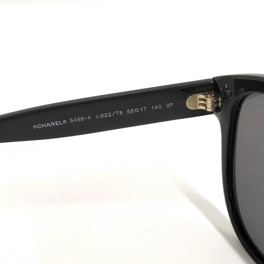 チャンシーCHANEL シャネル ロゴ サングラス ブラック CHANEL（シャネル） サングラス ロゴ ブラック : JJコレクション