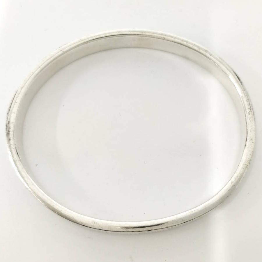 TIFFANY&Co.（ティファニー） ナロー バングル ブレスレット シルバー