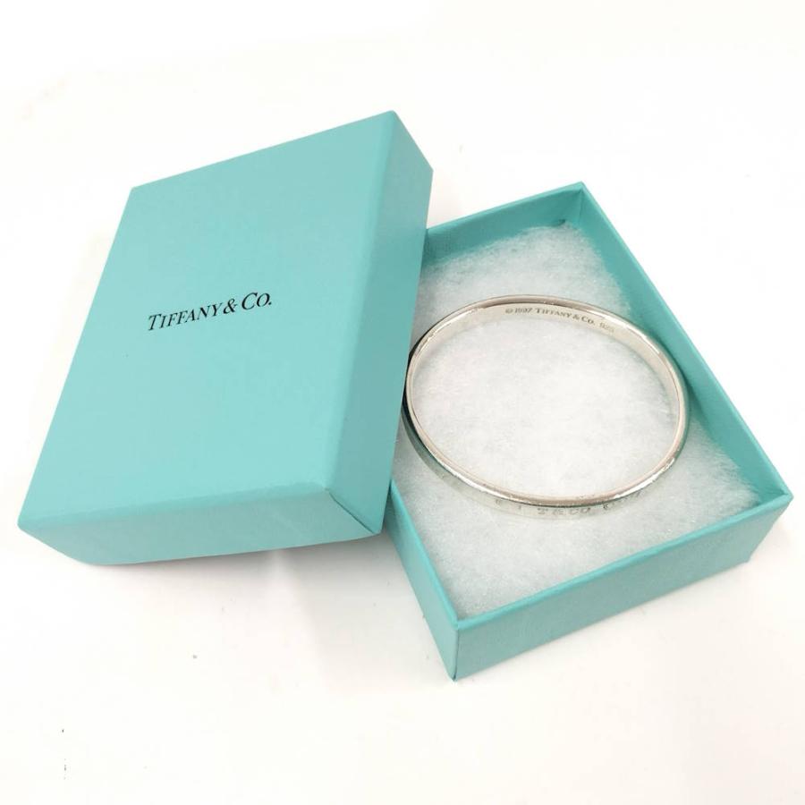 TIFFANY&Co.（ティファニー） ナロー バングル ブレスレット シルバー