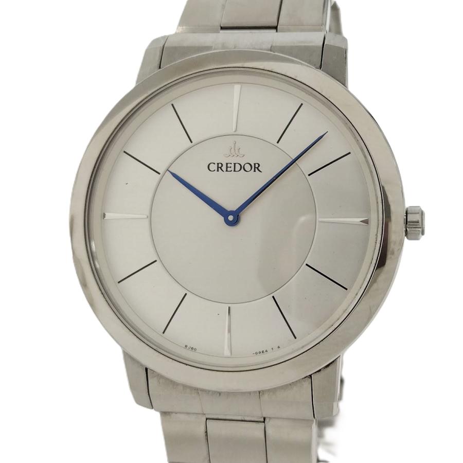 SEIKO（セイコー） クレドール メンズ 腕時計 クオーツ SS ホワイト