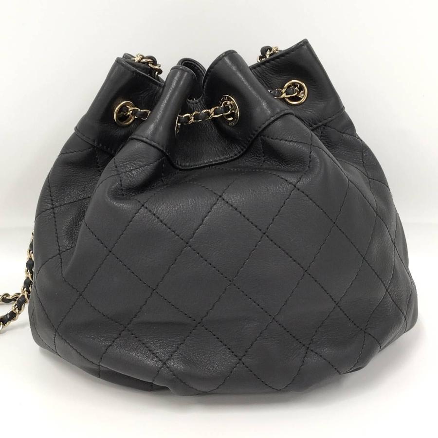 CHANEL（シャネル） マトラッセ ドローストリング チェーンショルダー