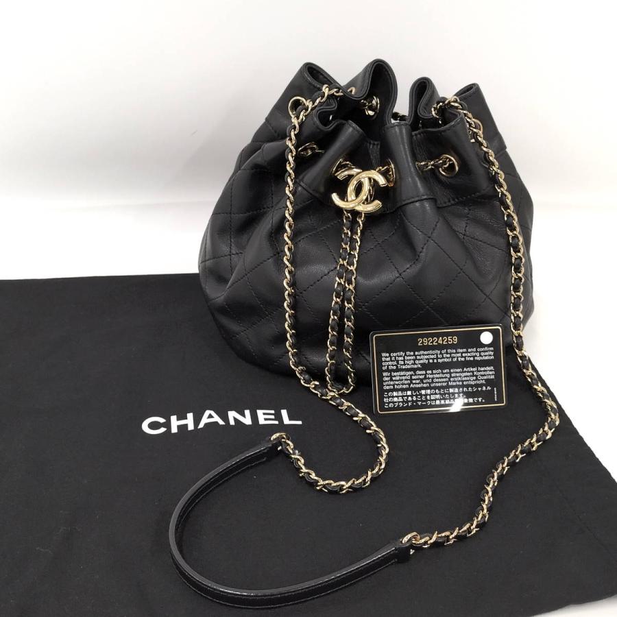 CHANEL（シャネル） マトラッセ ドローストリング チェーンショルダー