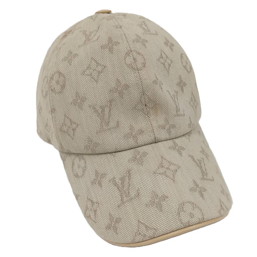 ルイヴィトンLOUIS VUITTON ビーマイキャップ帽子モノグラム　ベージュ LOUIS VUITTON（ルイ・ヴィトン） 帽子 ビーマイキャップ モノグラム
