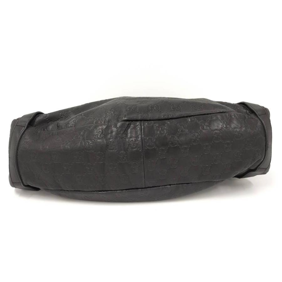 GUCCI グッチ グッチシマ アビー ワンショルダーバッグ ブラック GUCCI（グッチ） アビー ハンドバッグ グッチシマ レザー ブラック