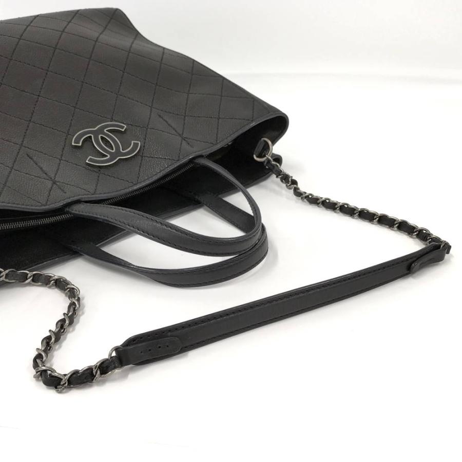 CHANEL（シャネル） CHANEL 2WAYバッグ キャビアスキン ブラック : JJ