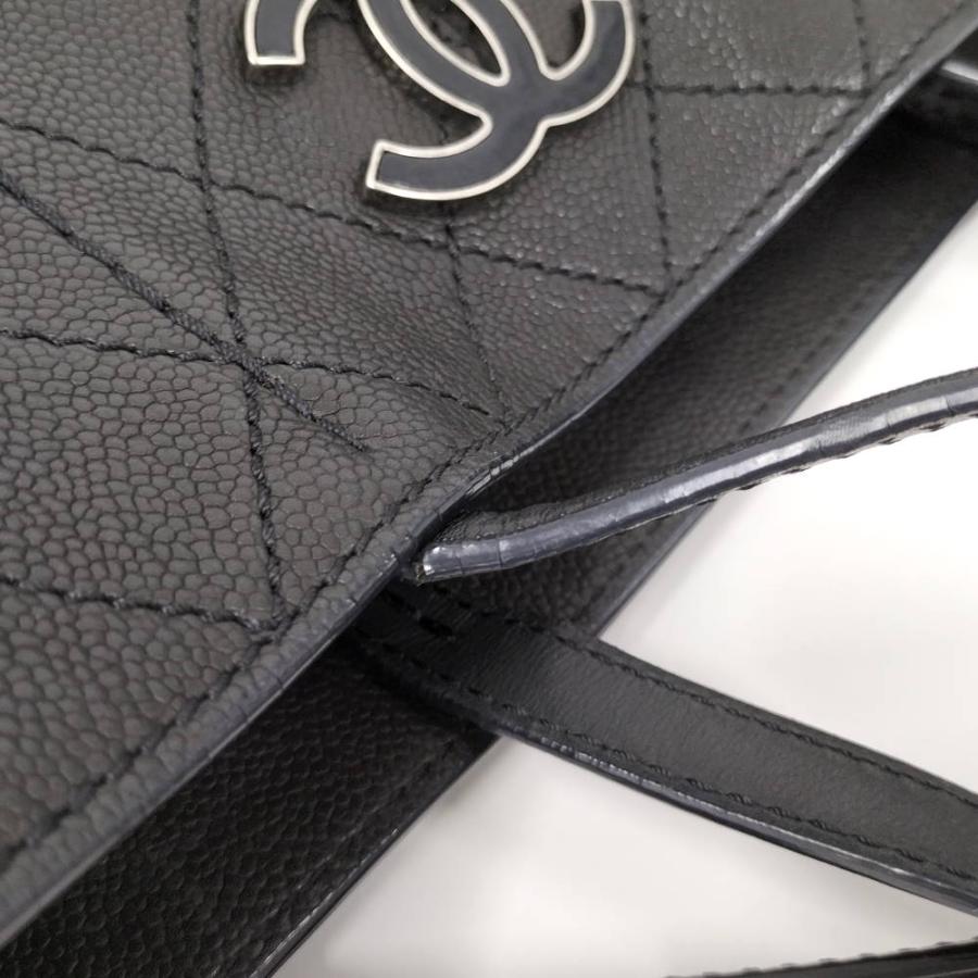CHANEL（シャネル） CHANEL 2WAYバッグ キャビアスキン ブラック : JJ
