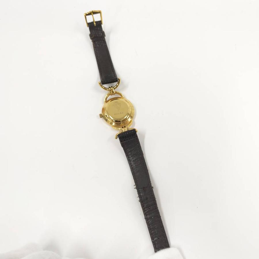 GUCCI（グッチ） ラウンド レディース 腕時計 クォーツ GP レザー