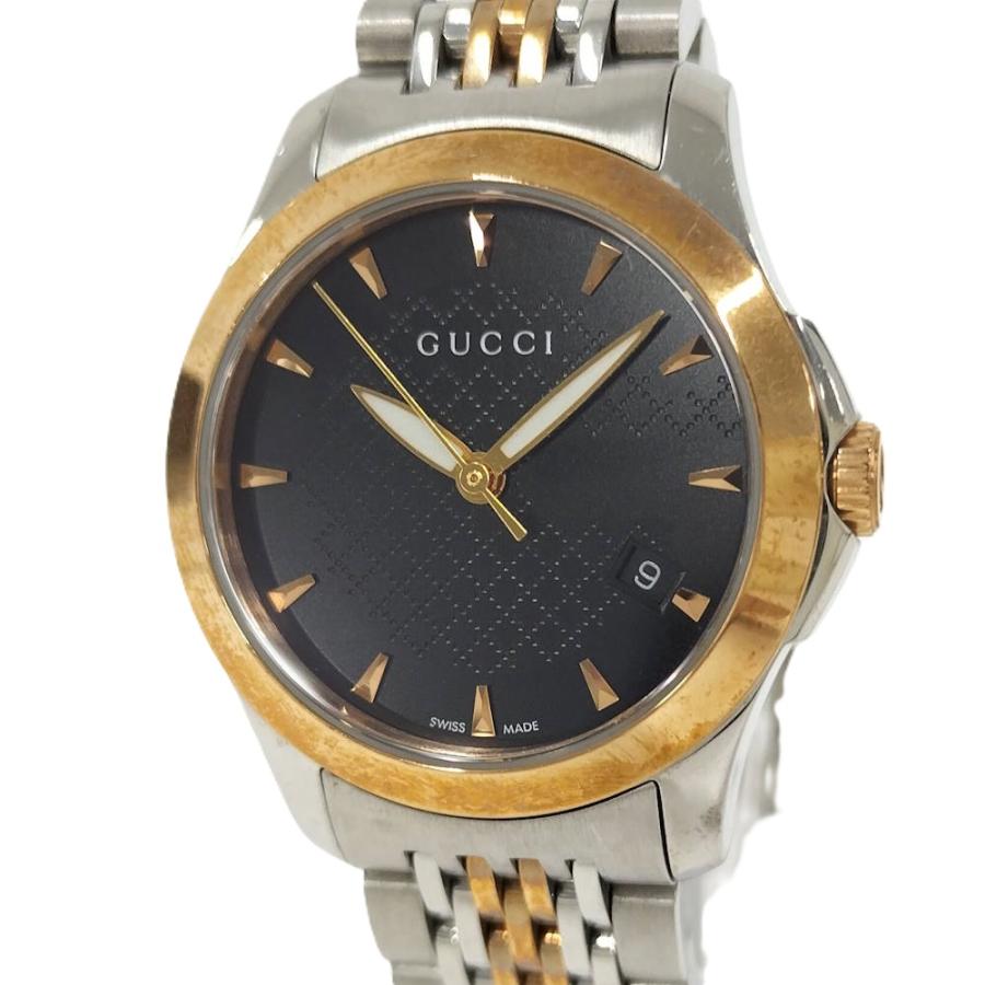GUCCI（グッチ） GUCCI Gタイムレス レディース 腕時計 SS GP コンビ