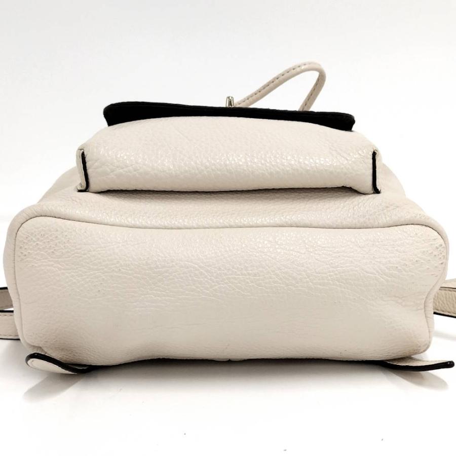 COACH（コーチ） ミニリュック レザー アイボリー オフホワイト F37621 
