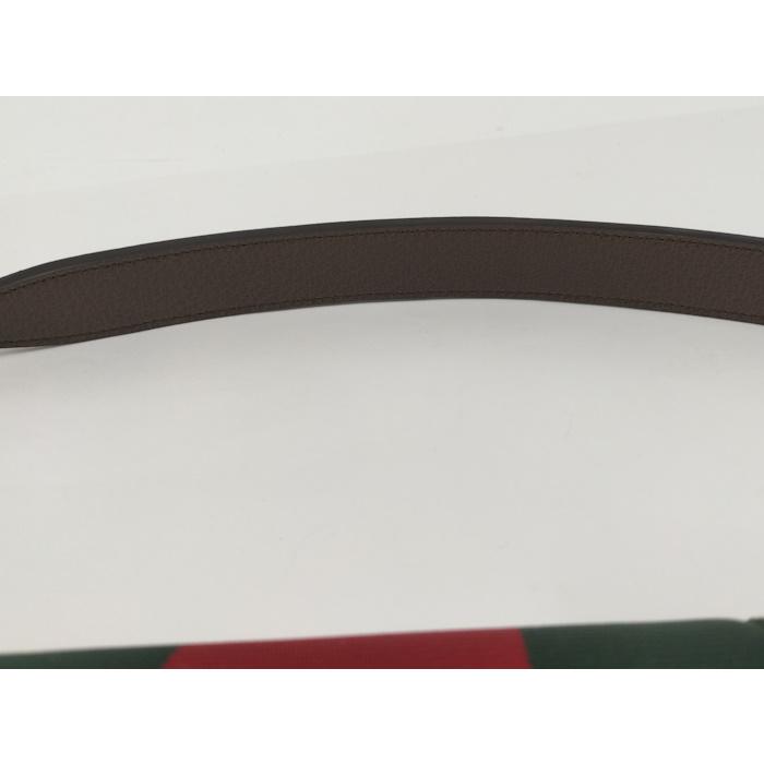GUCCI（グッチ） ショルダーバッグ GGキャンバス ホースビット