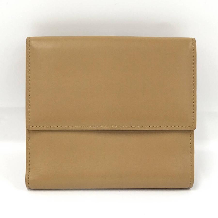 GUCCI 二つ折り財布 レザー ベージュ系 035.1408.2242 GUCCI（グッチ） 二つ折り財布 レザー ベージュ系 035.1408.2242 : JJ