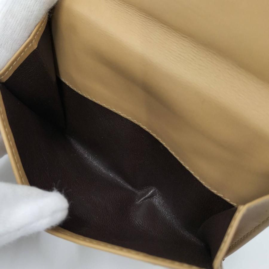 GUCCI 二つ折り財布 レザー ベージュ系 035.1408.2242 GUCCI（グッチ） 二つ折り財布 レザー ベージュ系 035.1408.2242 : JJ