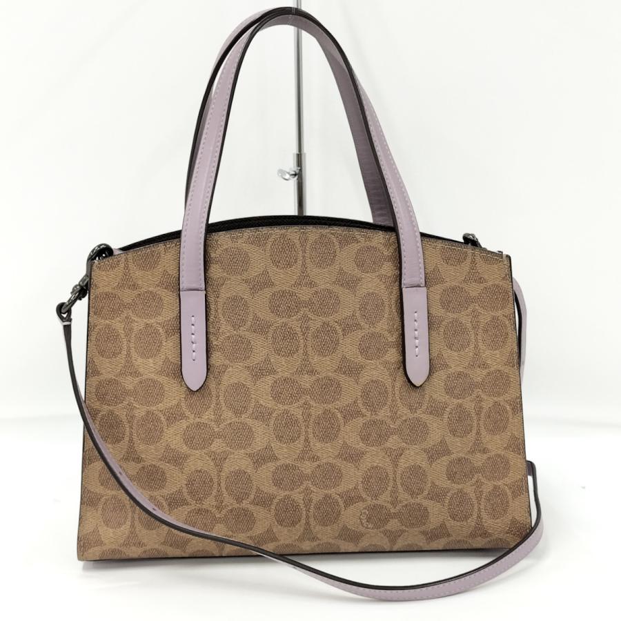 コーチ COACH レザーバッグ　ブラウン 2WAY COACH 2WAYショルダーバッグ レザー ハンプトンズ ハンドバッグ バッグ