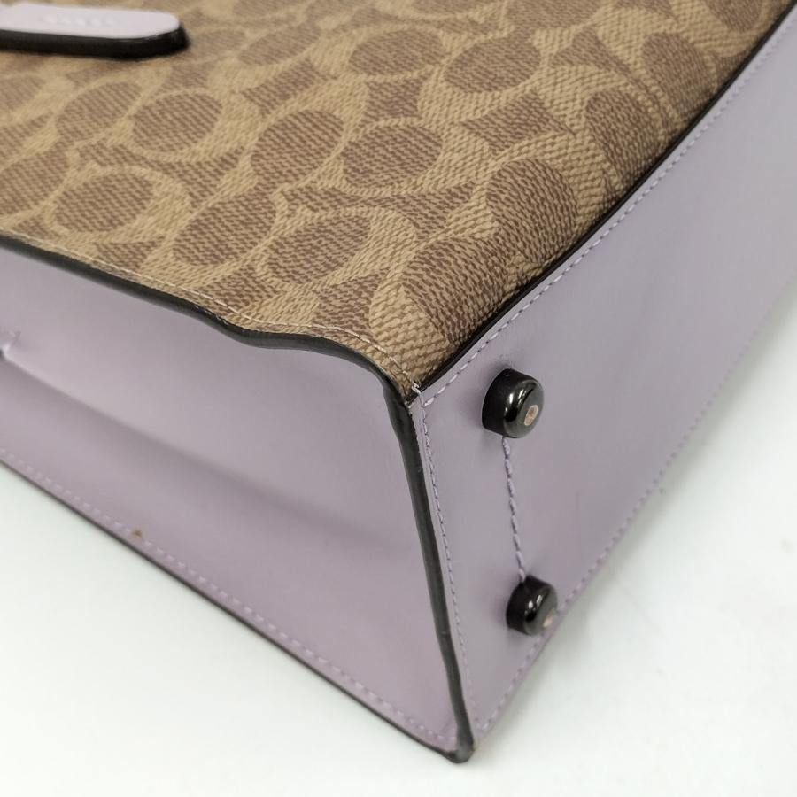 COACH（コーチ） COACH 2WAYショルダーバッグ シグネチャー PVC レザー 