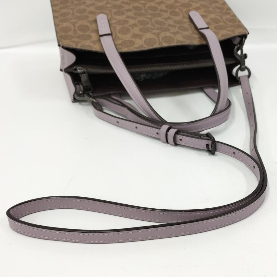 COACH（コーチ） COACH 2WAYショルダーバッグ シグネチャー PVC レザー