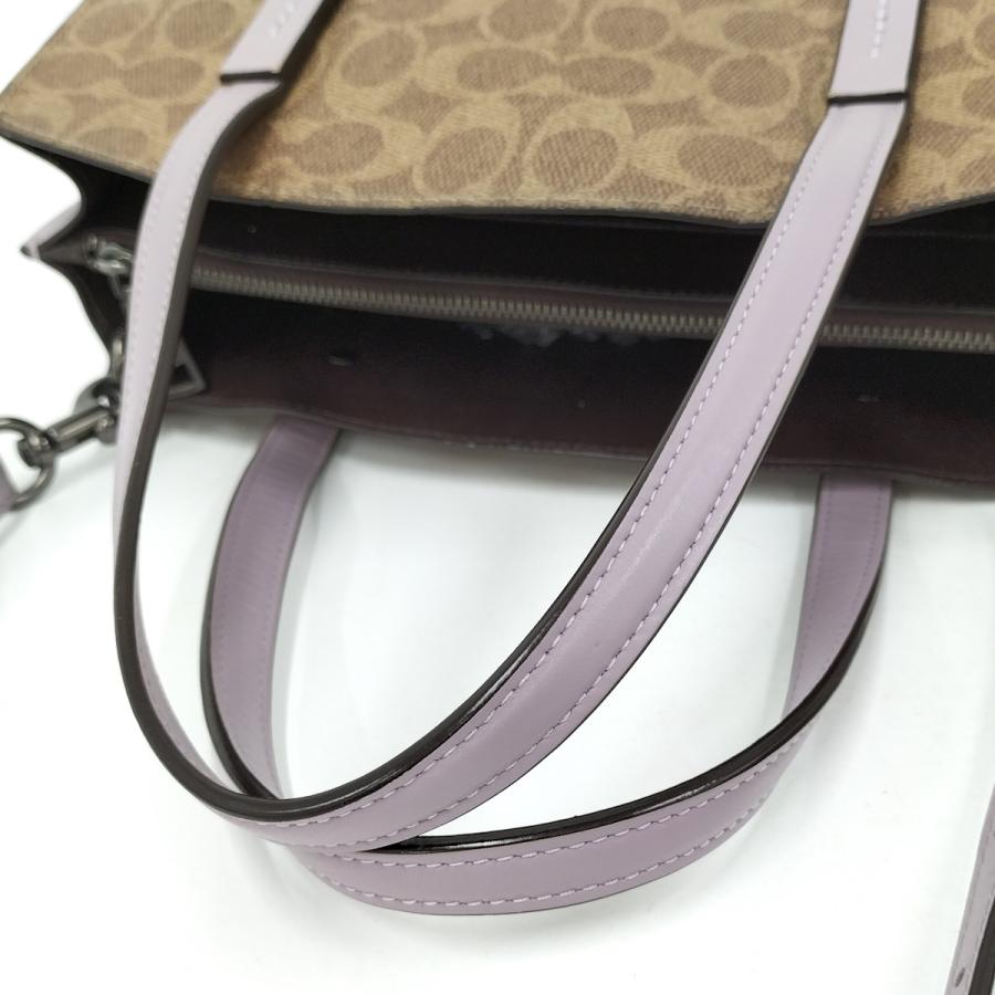 COACH（コーチ） COACH 2WAYショルダーバッグ シグネチャー PVC レザー